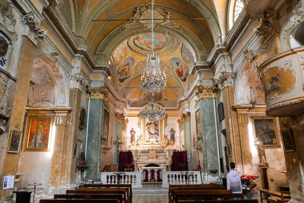 Village of Eze : Church Notre-Dame de l’Assomption