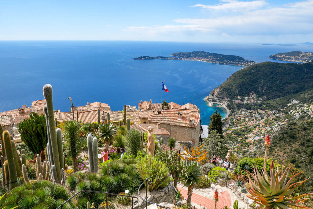 village of Eze-village : Exotic Garden